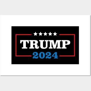 Trump 2024 America First Posters and Art